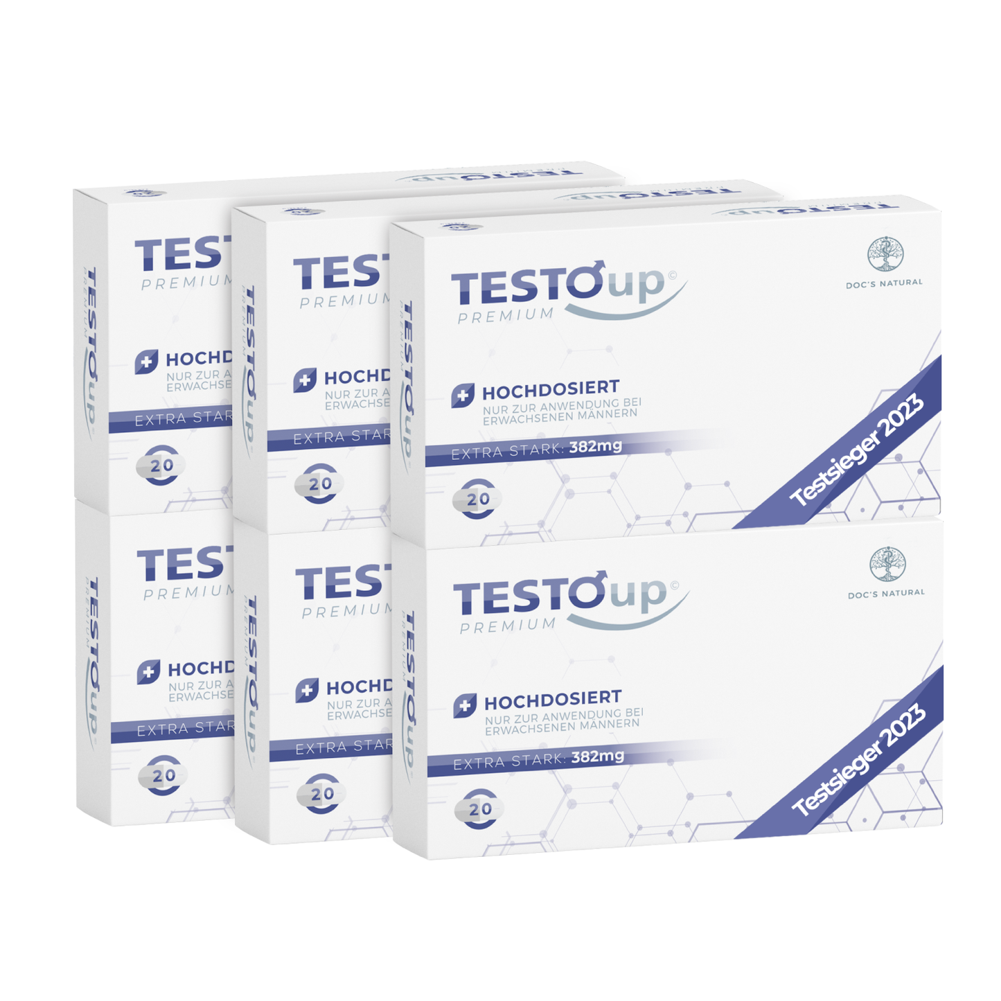 6x TESTOup Premium 25% Rabatt